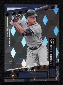 2020 Panini Chronicles Unparalleled Squared /25 Aaron Judge #7