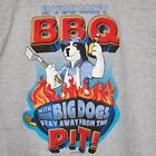 Big Dogs "If You Can't BBQ With The Big Dogs" 2003 VTG Sleeveless Tee Shirt XXL