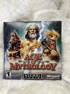 Age of Mythology (PC, 2006) Both Discs And Product Key History Gods Mortals Epic - Picture 1 of 3