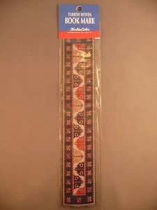 TURKISH WOVEN BOOKMARK - NEW - Picture 1 of 2