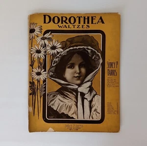 Dorothea (Waltzes) - Sydney P. Harris - Antique 1905 Sheet Music - Maiden Cover - Picture 1 of 3
