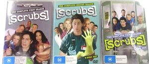 Scrubs Seasons 1-3 DVDs M PAL R4 Buena Vista Home Entertainment Tested - Picture 1 of 5