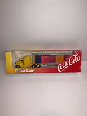 Ertl 1997 Coca-Cola Tractor-Trailer 1/64 Scale Die-Cast NOS  - Image 1 of 4