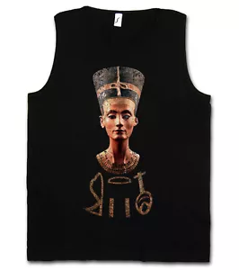 CHALECO SIN MANGAS DE COLECCIÓN NEFERTITI - Faraón egipcio Nofretete Echnaton Egipto momia - Imagen 1 de 2