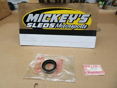 NUEVO OEM KAWASAKI F11 F4 SIDEWINDER F5 F8 BISONTE H1 MACH III KH250 HORQUILLA SELLO DE ACEITE Foto 1 de 4