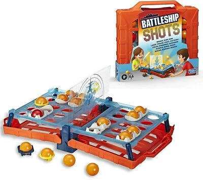 BATTLESHIP SHOTS BOUNCE, SINK, WIN! FROM HASBRO BRAND NEW GAME 8+ 2 PLAYER - Image 1 of 3