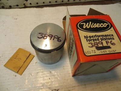 Kit de pistão forjado Suzuki TS 250cc .060" tamanho grande WISECO - Imagem 1 de 3