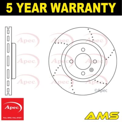 Fits Lotus Elise Exige 1.6 1.8 2.0 Brake Disc Front Rear Left Apec #2 - Image 1 of 2
