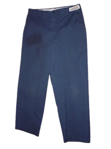 ARAMARK WORK PANTS; 33x34; 33 waist, 27 inseam, Navy Blue $ - Picture 1 of 3