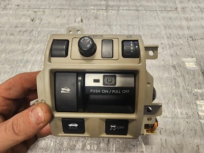 PARKING BRAKE MIRROR DIMMING SWITCH W BEZEL FITS 2010-2014 SUBARU LEGACY 31785 - Image 1 of 2