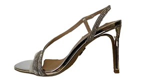 STEVE MADDEN Ratify Embellished Silver Sandals UK 5 US 7.5 EU 38 REF M513# - Picture 1 of 5