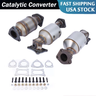 Complete Catalytic Converters #45131-45132-16447 for HONDA PILOT 3.5L 2009-2015 Foto 1 de 4