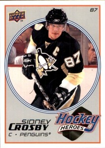 2008-09 Upper Deck Hockey Heroes Sidney Crosby PITTSBURGH PENGUINS #HH4