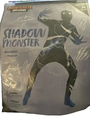 Shadow Monster Child Costume Medium 8-10 Spooktacular Creations, Brand New - Image 1 of 3