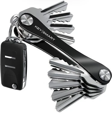 KeySmart - Original Compact Key Holder Black MSRP $19.99 - Image 1 of 4