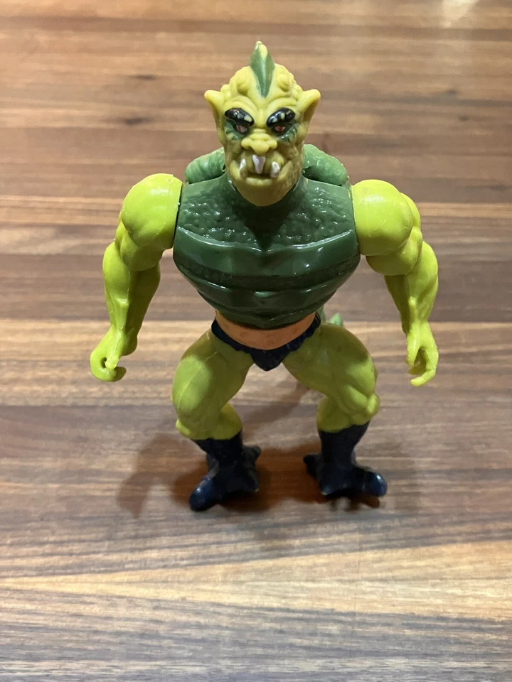 Whiplash, Figura He-Man Masters of the Universe 1983, Green Tail Lizard Man, MOTU Foto 1 de 4