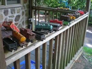 Lot 20 Vintage gemischte Triebwagen Spur 0/27 Railyard Graveyard alle reparaturbedürftig - Bild 1 von 14
