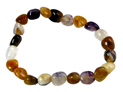 NEW - SUPERB RARE BLUE JOHN BEAD HEALING BRACELET - CASTLETON, DERBYSHIRE UK - Image 1 of 3