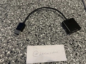 HP Male DisplayPort DP (Source) to Female DVI SL Black Adapter Cable 752660-001 - Picture 1 of 4