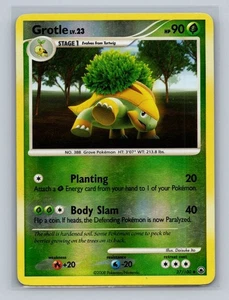 Grotle 37/100 Uncommon Reverse Holo Pokemon Diamant & Perle MP - Bild 1 von 2