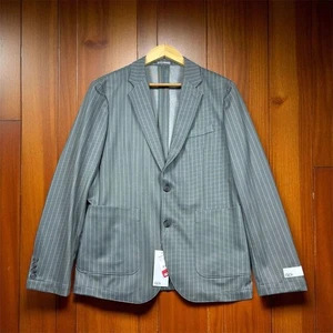 Nordstrom Rack Herren Grau Nadelstreifen Anzug Sakko Gr. 38R Slim Fit 2-teilig - Bild 1 von 18