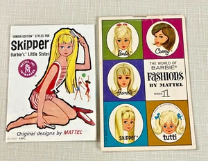 Folleto de moda de muñeca patrón Mattel vintage y Barbie Casey Francie patrón-Tutti - Imagen 1 de 1