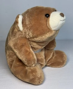 Gund SNUFFLES Bär karamell braun weiß mollig super weich lächelnd Stofftier - Bild 1 von 16