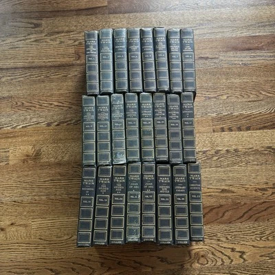 Lot of 24 The Writings of Mark Twain Harper & Brothers Edition Collier HC VTG - Image 1 of 4
