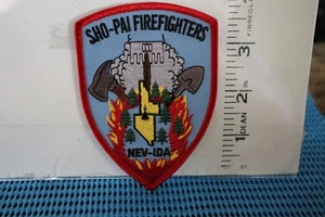 tribal indian police patch SHO PAI FIREFIGHTERS NEVADA - Picture 1 of 1