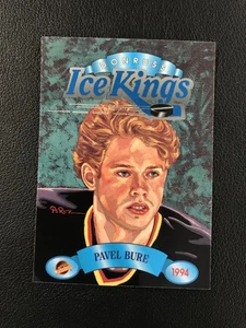 1993-94 Donruss #8 Pavel Bure Ice Kings Vancouver Canucks - Picture 1 of 2