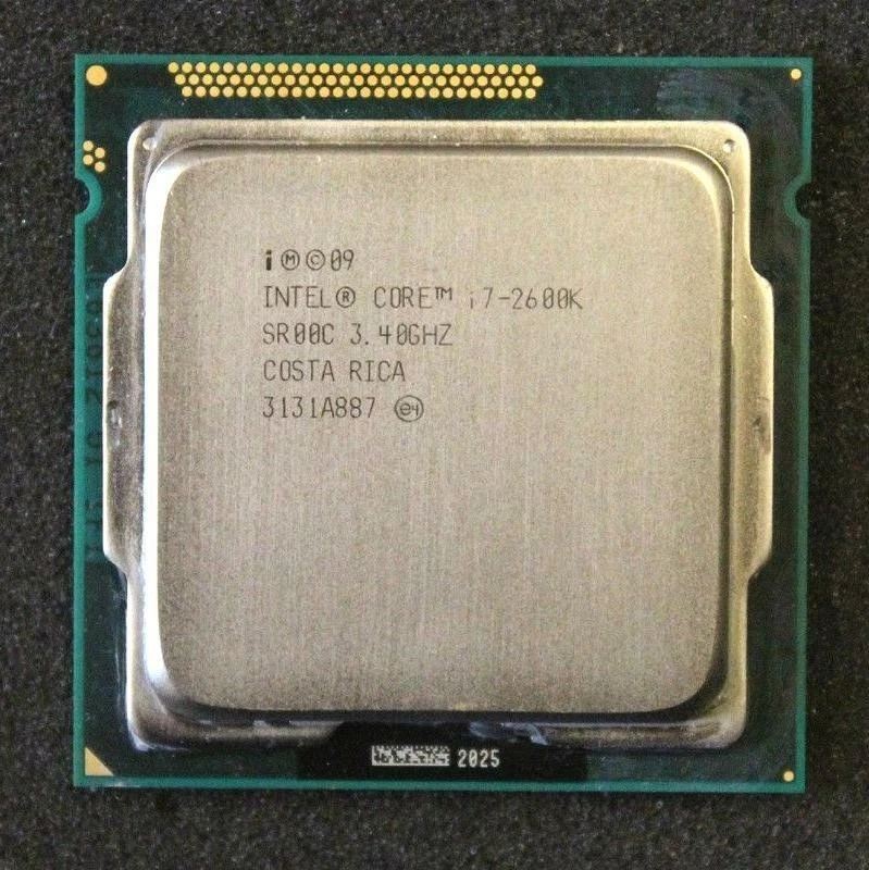 Procesador Intel Core i7-2600K SR00C 3,4 GHz CPU de escritorio cuatro núcleos 8 hilos Foto 1 de 1
