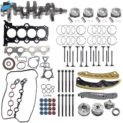 Kit completo de reconstrucción de 1,6 L para motor Hyundai Accent/Kia Rio GDI 2012-2019 Foto 1 de 4