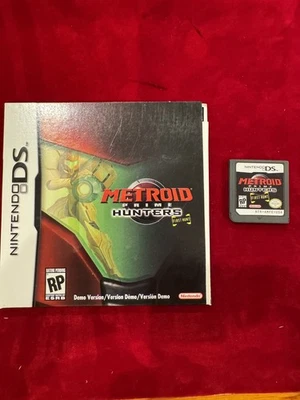 Metroid Prime Hunters First Hunt Demo Nintendo DS Game and Box AUTHENTIC - Image 1 of 2