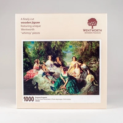 WENTWORTH Premium Quality Laser-Cut Wooden Puzzle 1,000 Piece "Empress Eugenie" - Image 1 of 4