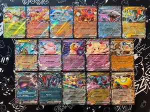 Pokemon TCG Journey Together Komplett Double Rare EX Bundle (ALLE 16 Karten) - Bild 1 von 18