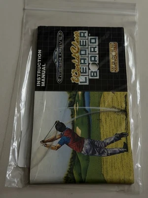 Booklet Only - Sega Mega Drive - World Class Leaderboard - Image 1 of 2