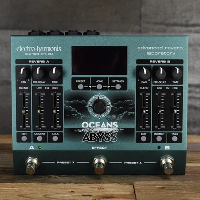 Electro-Harmonix Oceans Abyss Reverb Pedal - Image 1 of 4
