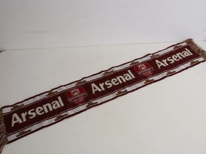 Bufanda Arsenal Highbury Final Salute 1913-2006 Junior Gunners granate - Imagen 1 de 5