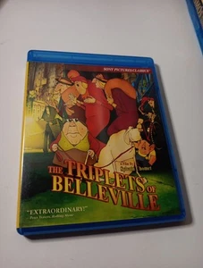 The Triplets of Belleville Blu-Ray Sylvain Chomet Animated French Film RARE HTF - Picture 1 of 4