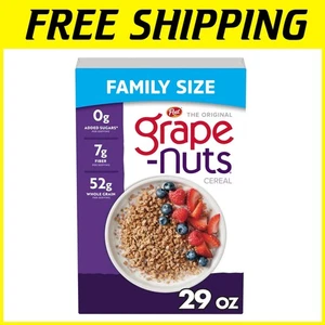 Post Grape Nuts Müsli, knuspriges Vollkorn, 29oz x 10 - Bild 1 von 11