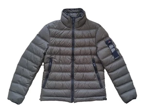 PEUTEREY giubbotto piumino senza cappuccio da uomo PROSKE KN PEU3236 verde - Picture 1 of 7