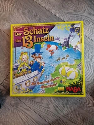 HABA® 300971 Brettspiel Der Schatz der 13 Inseln (-Wie NEU-) In OVP - Bild 1 von 4