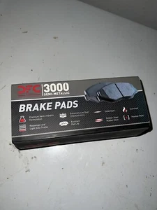 Dynamic Friction Company 3000 Semi-Metallic Brake Pads 1311-1843-00-Front Set - Picture 1 of 3