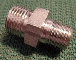 ADAPTADOR NPT EXCEDENTE DE ACERO INOXIDABLE 3/4"" a 1/2"" ACCESORIO NUEVO - Imagen 1 de 1