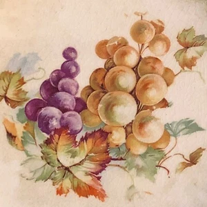 6 7/8" Souvenir Plate Santa Barbara, CA Grapes - Picture 1 of 6