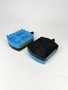 NEW Wellgo Platform LU-879 Two Sided RARE Rubber/Plastic BMX Pedals 1/2” - Picture 1 of 14