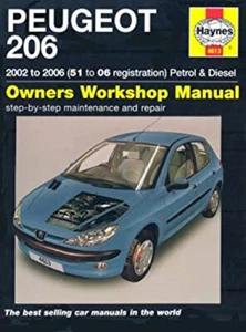 Peugeot 206 Petrol and Diesel Hardcover Peter Gill - Imagen 1 de 2