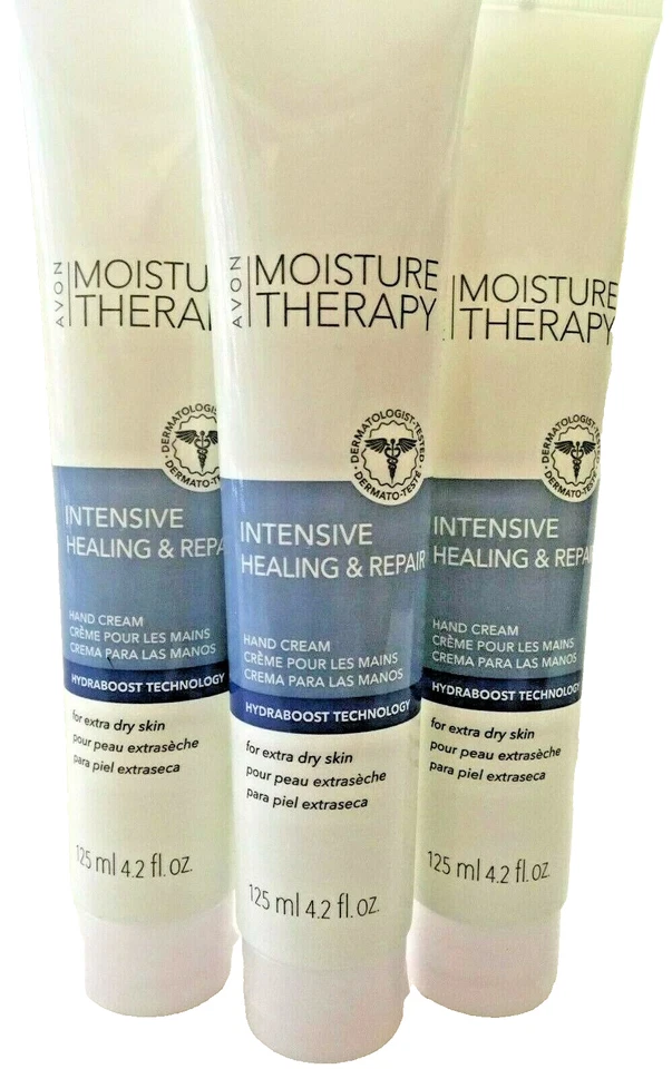 Creme para as mãos Avon Moisture Therapy Intensive Healing & Repair (3 cremes) - Imagem 1 de 1