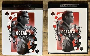 Ocean's Trilogy 4K Ultra HD + Digital 4K (Ocean's 11, 12, and 13!) W/SLIP COVER