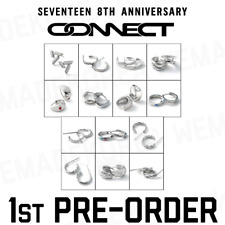 1st Pre-order SEVENTEEN 8th Anniversary Earrings Official K-POP Authentic MD